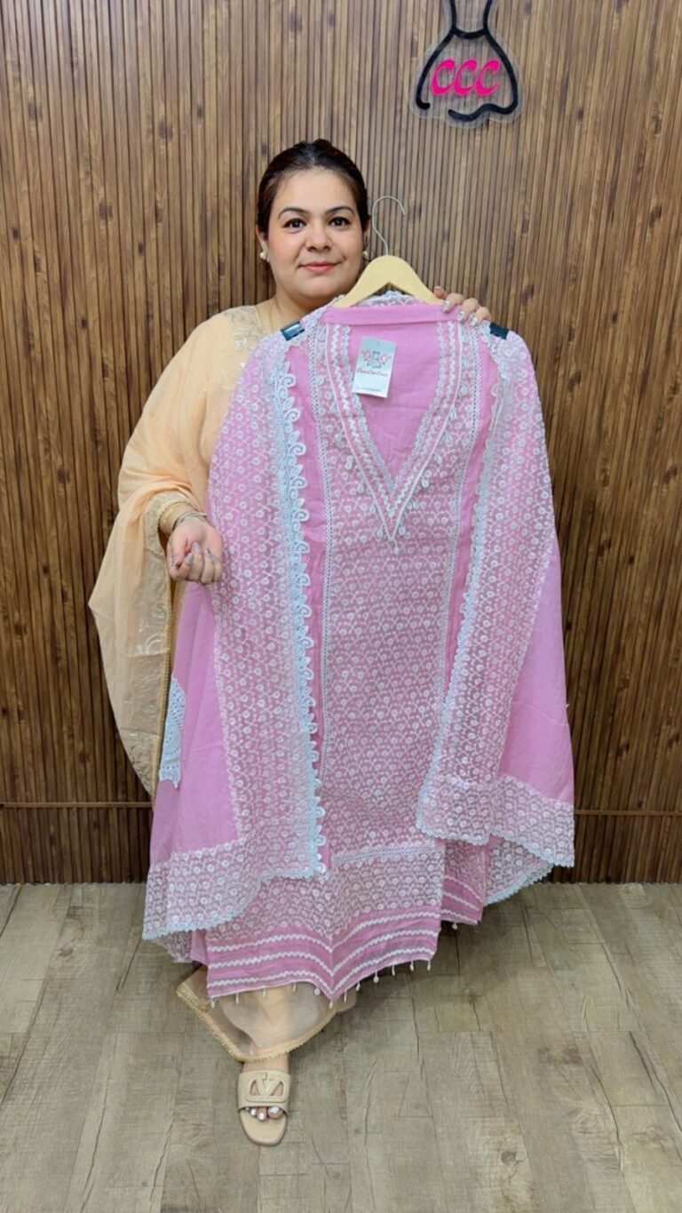 designer pure mal cotton suit ccc211