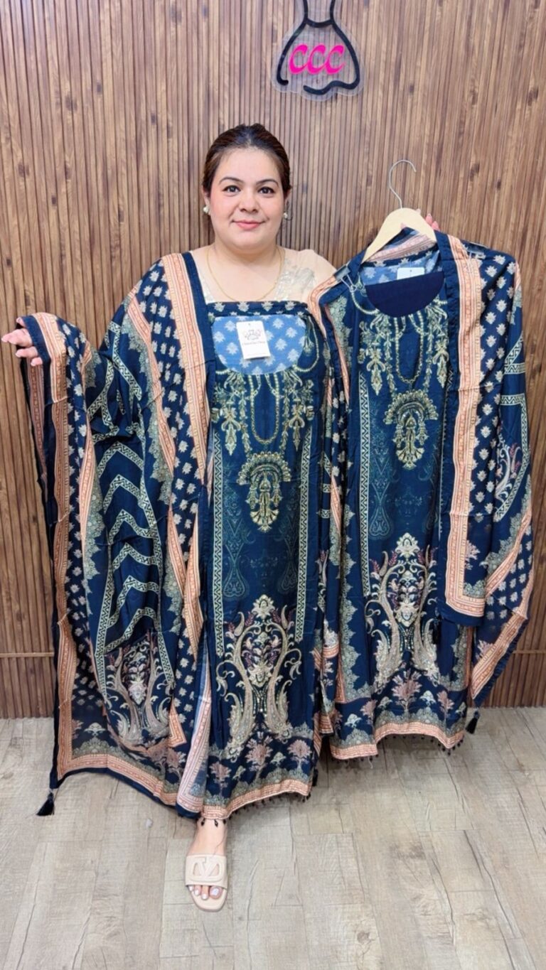 designer pure mal cotton suit ccc211