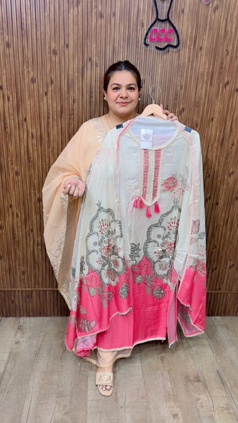 designer pure mal cotton suit ccc211