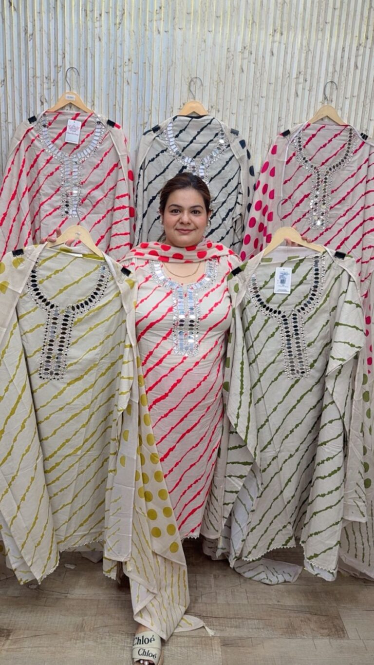 designer pure muslin suit ccc219
