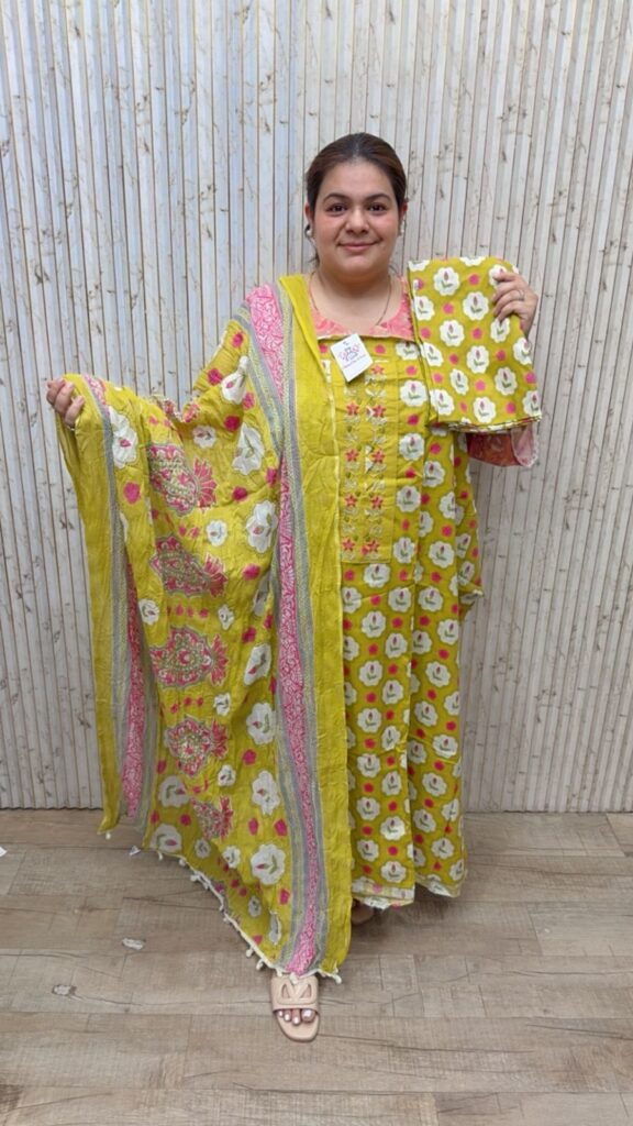 designer pure crape suit ccc234