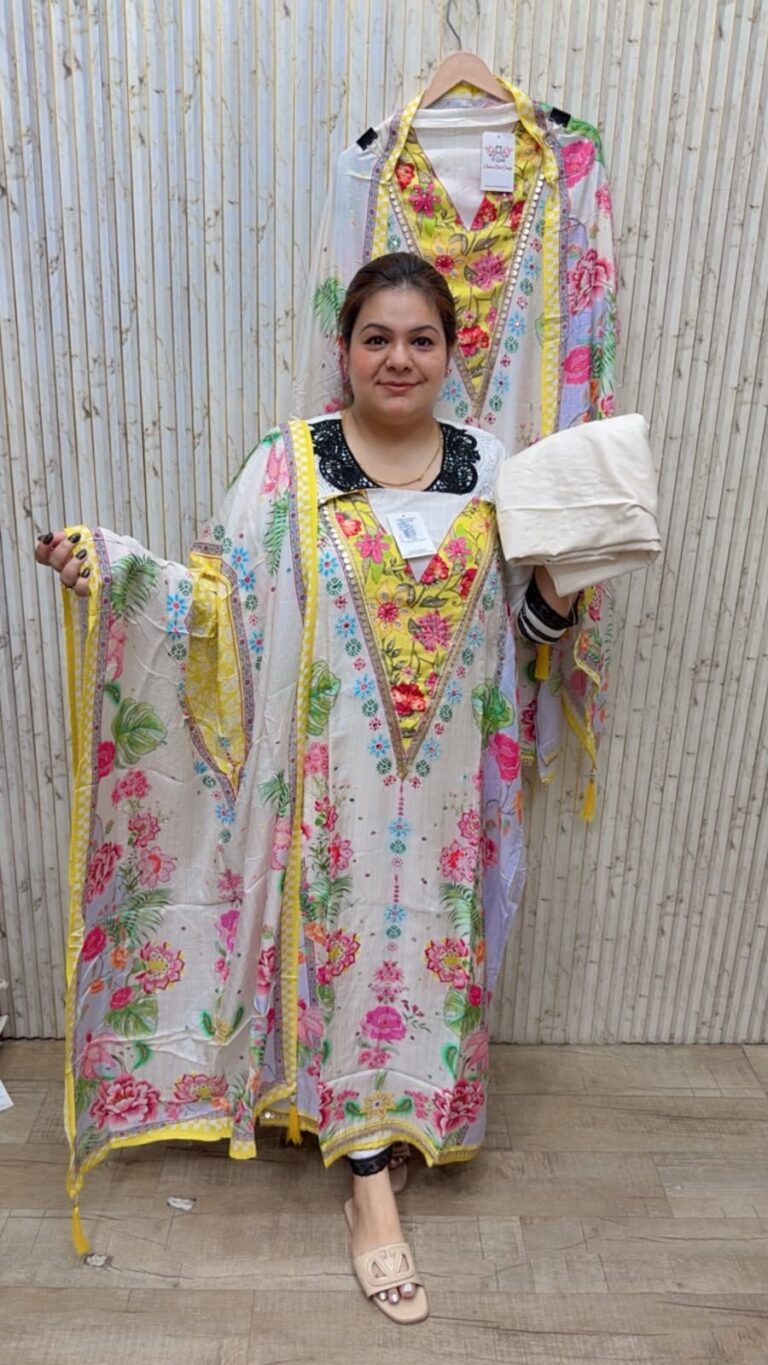 designer pure cotton suit ccc252