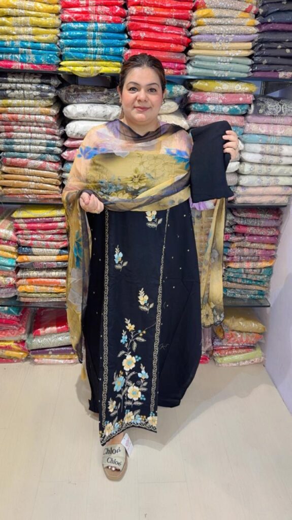 designer pure cotton suit ccc279