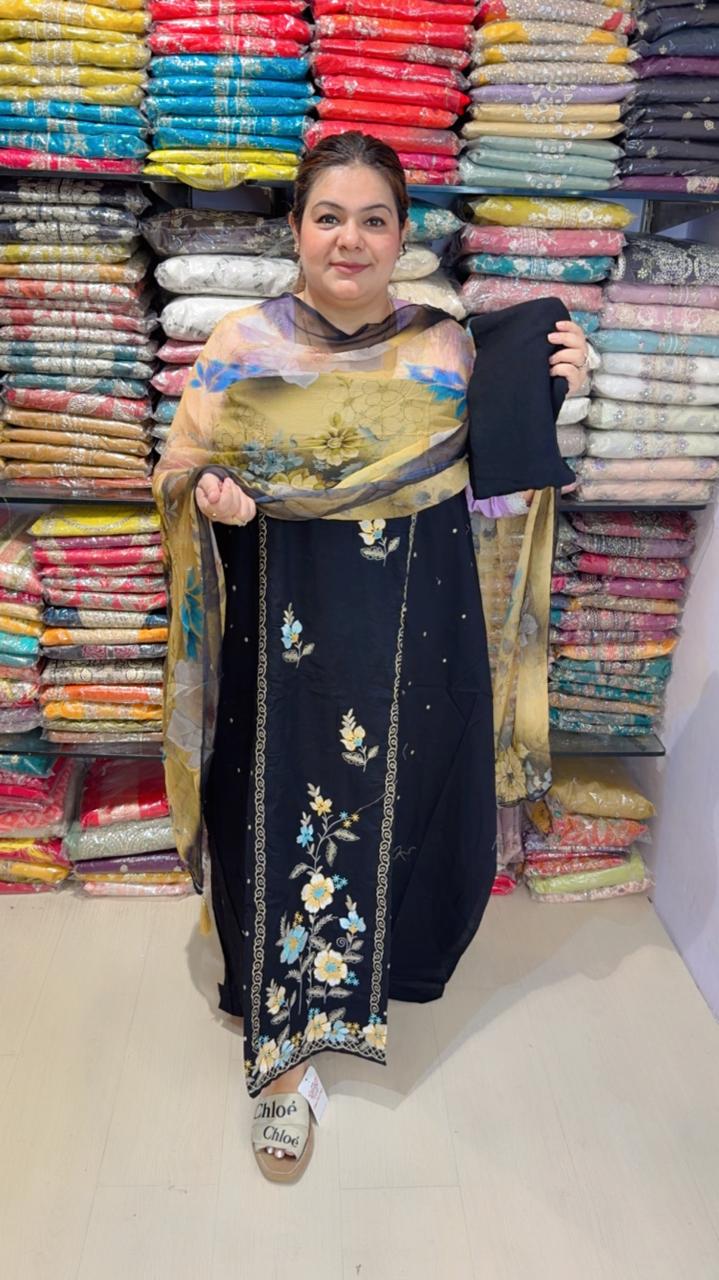 designer pure cotton suit ccc279