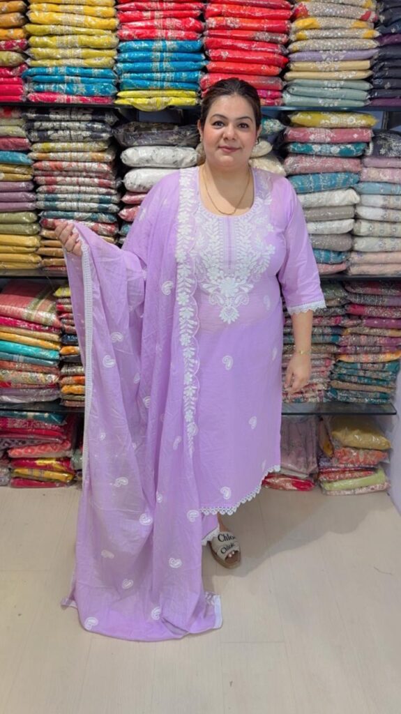 designer pure cotton suit ccc280