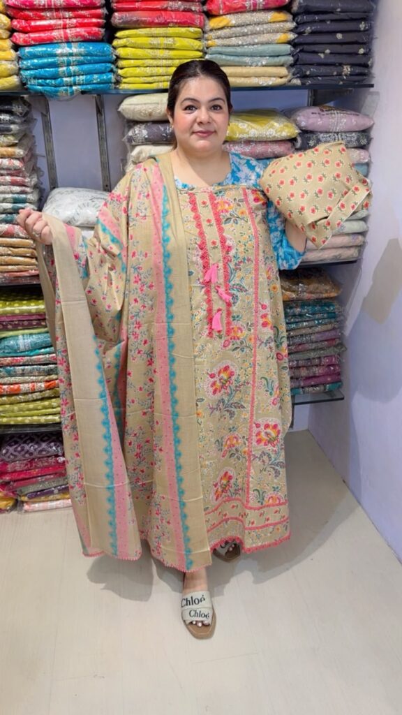 designer pure cotton suit ccc284