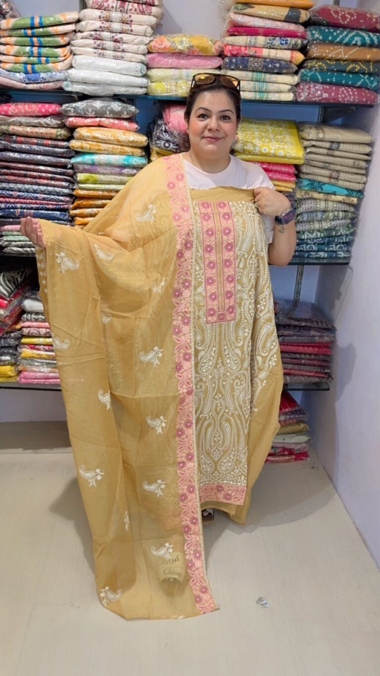 designer pure mal cotton suit ccc292