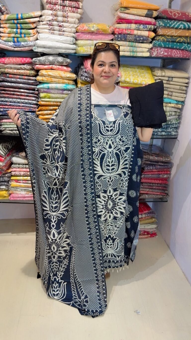 designer pure mal cotton suit ccc292