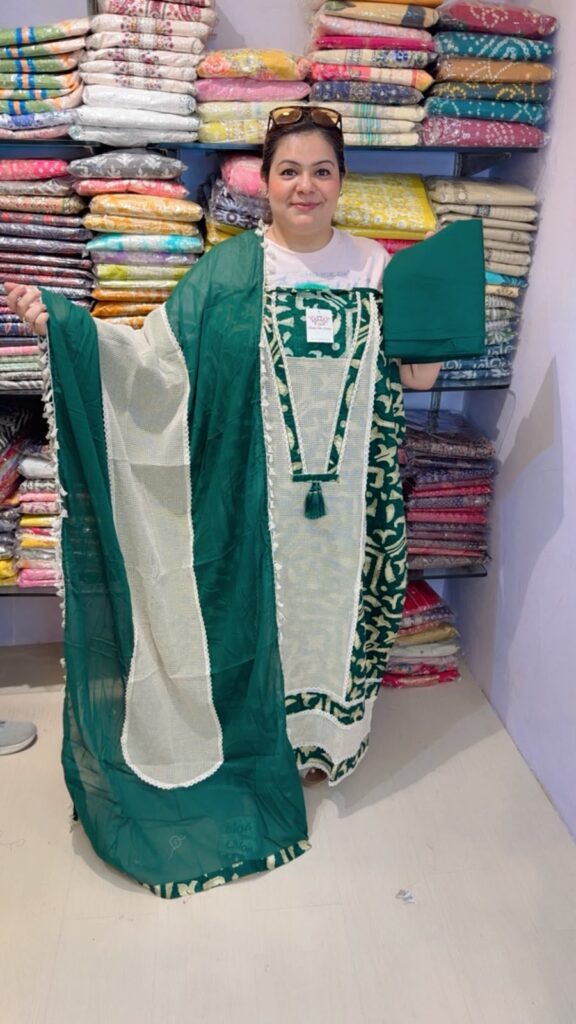 designer pure mal cotton suit ccc292