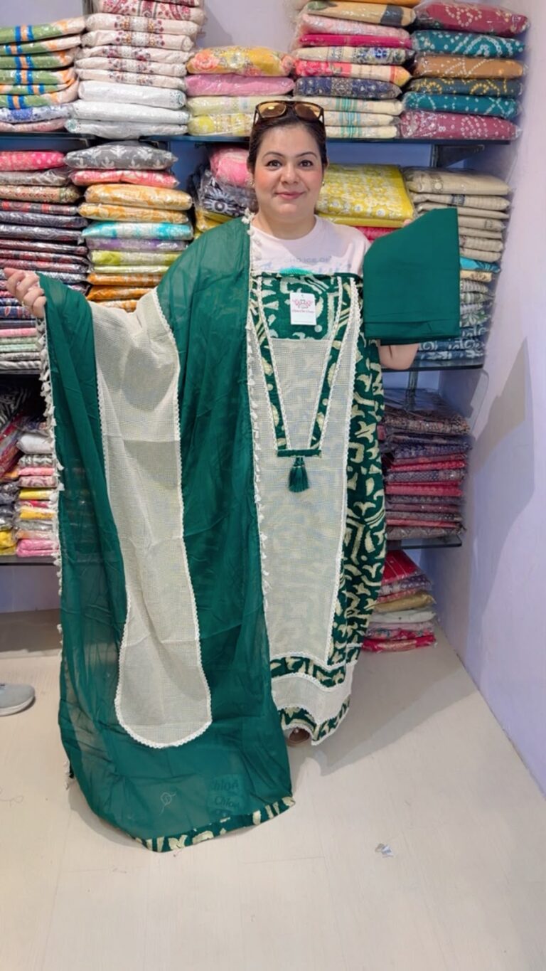 designer pure mal cotton suit ccc292