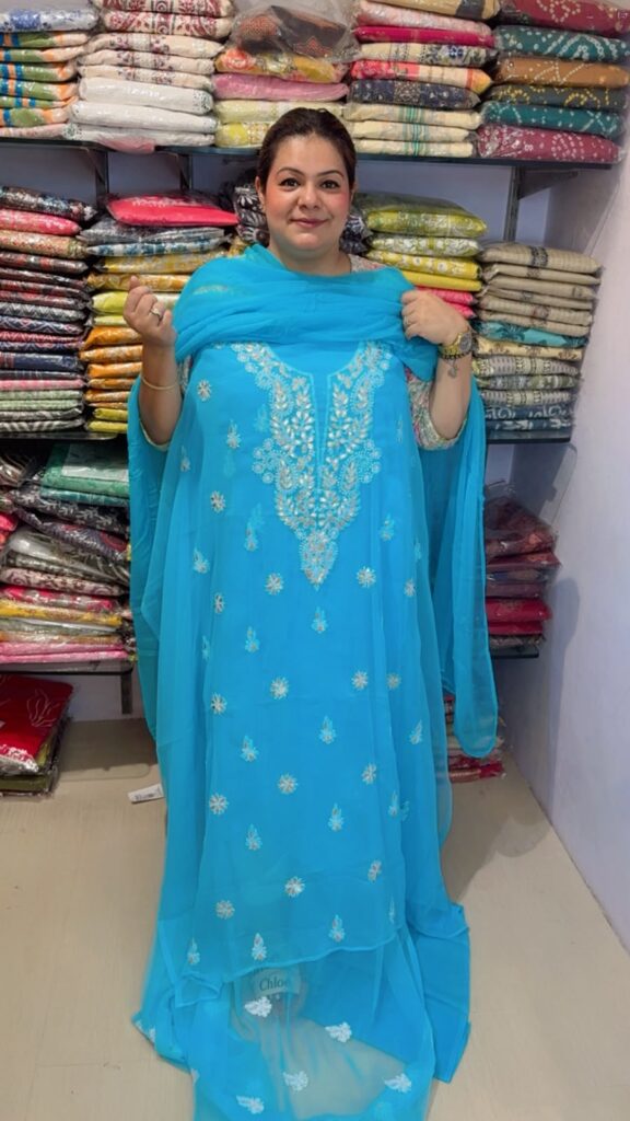 designer pure jaipuri cotton suit ccc298