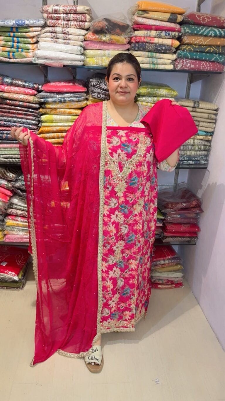 designer pure jaipuri cotton suit ccc298