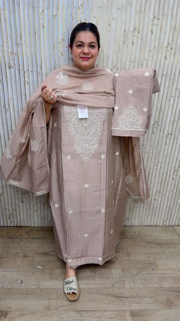 designer pure crape suit ccc312