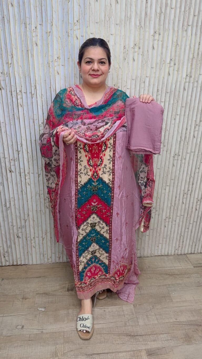 designer pure crape suit ccc312