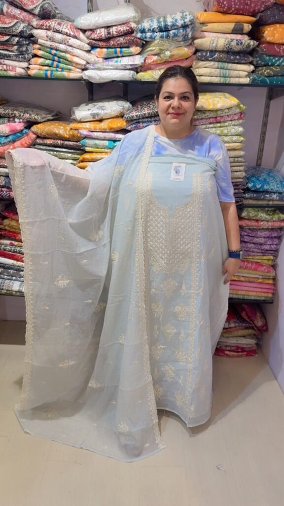 designer pure mal cotton lakhnavi ccc318