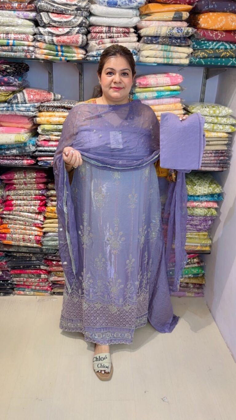 designer pure crape suit ccc330