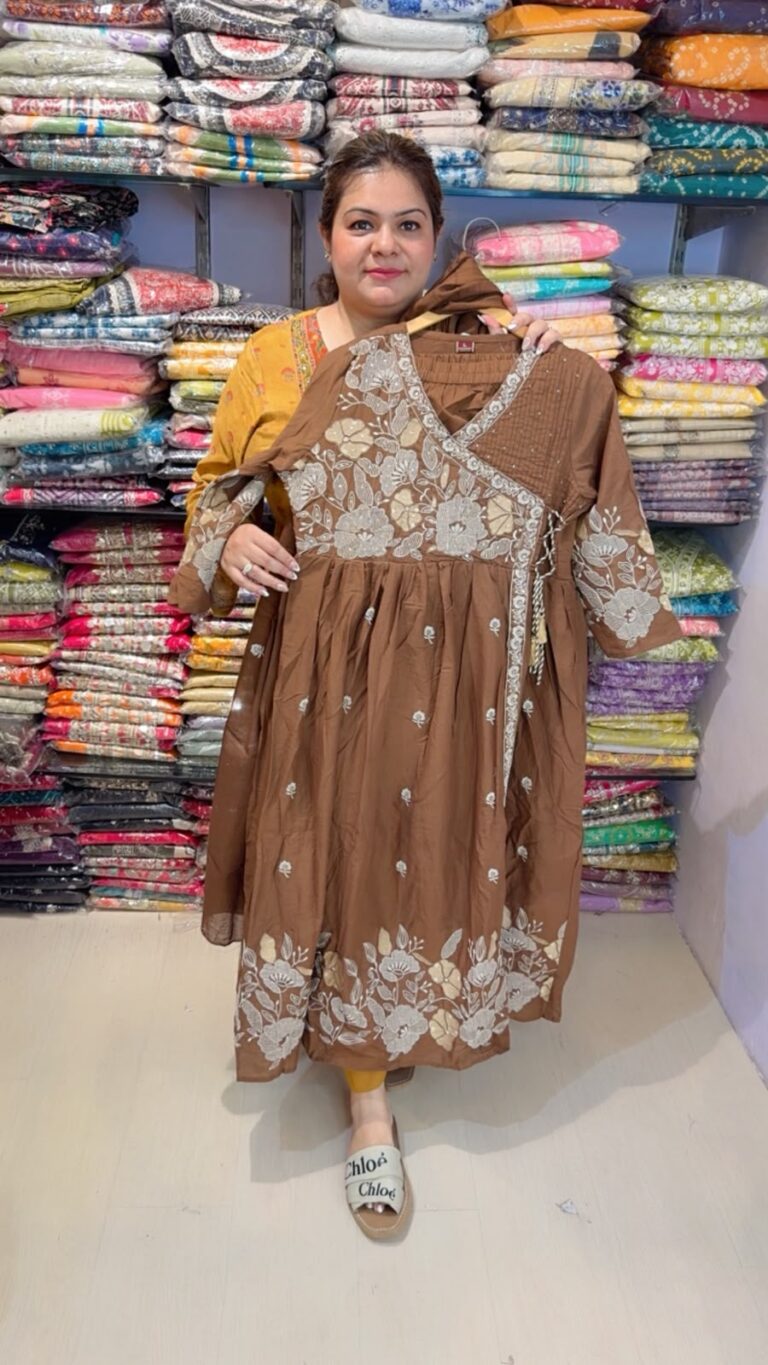 designer pure mal cotton suit ccc329