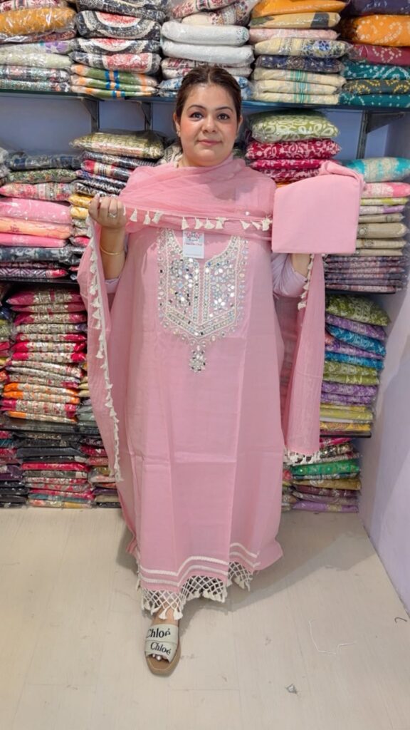 designer pure mal cotton suit ccc335
