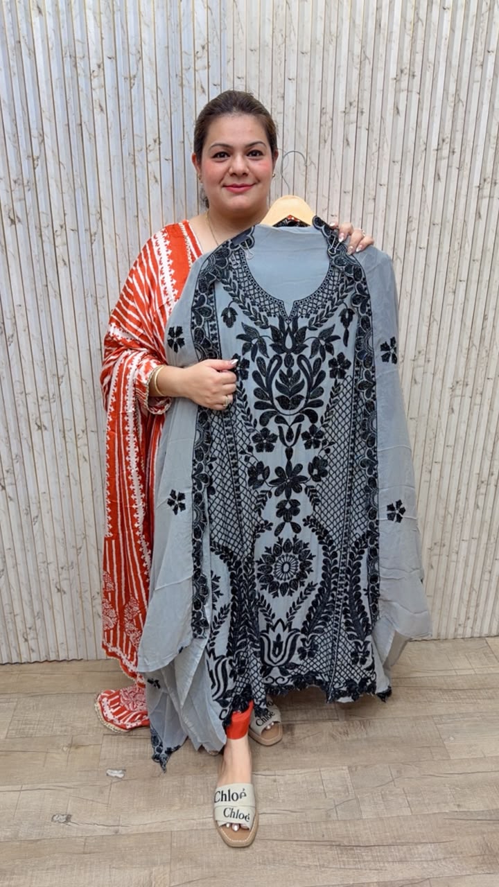 designer pure georgette suit ccc338