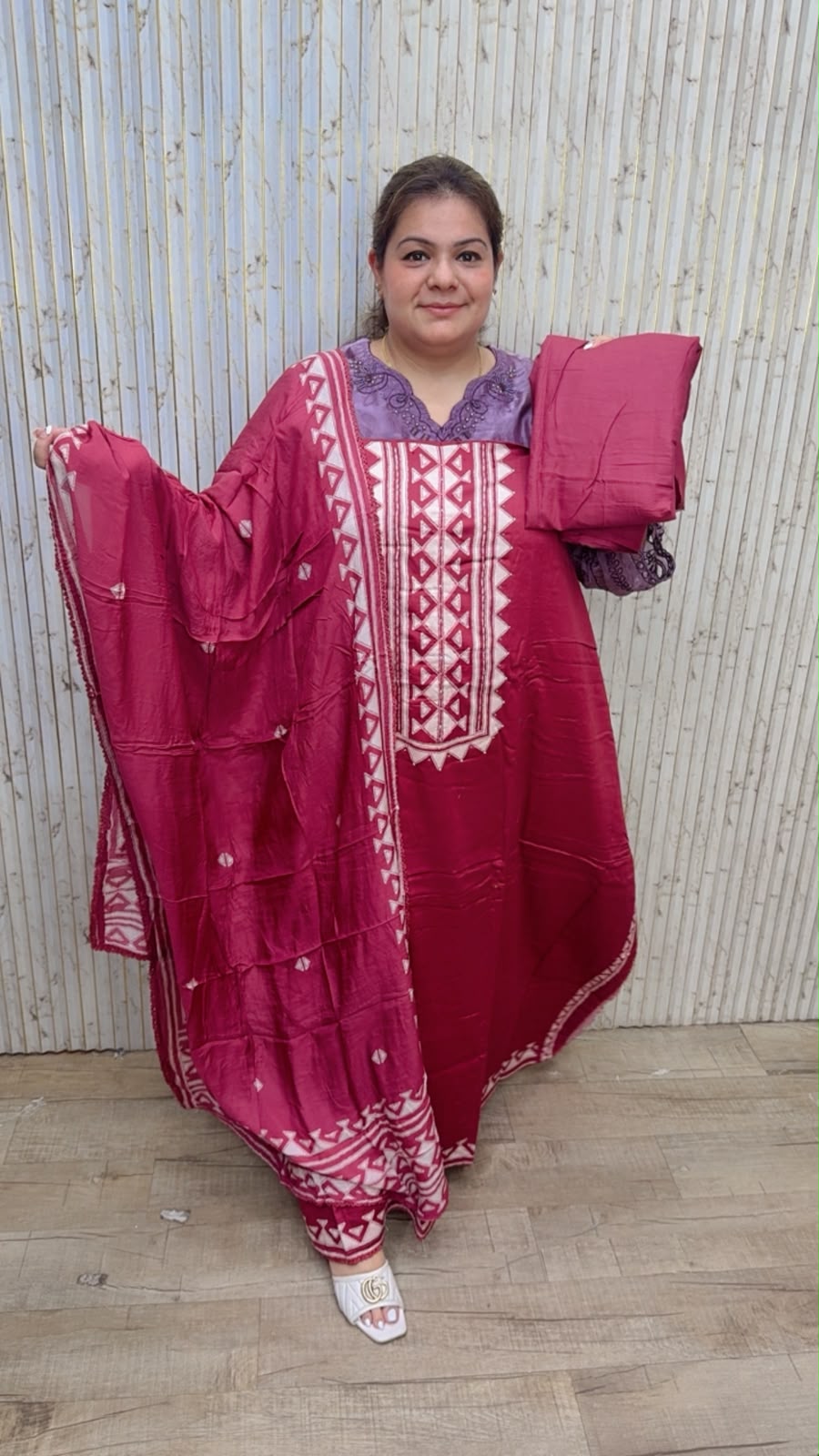 designer pure muslin cotton suit 342
