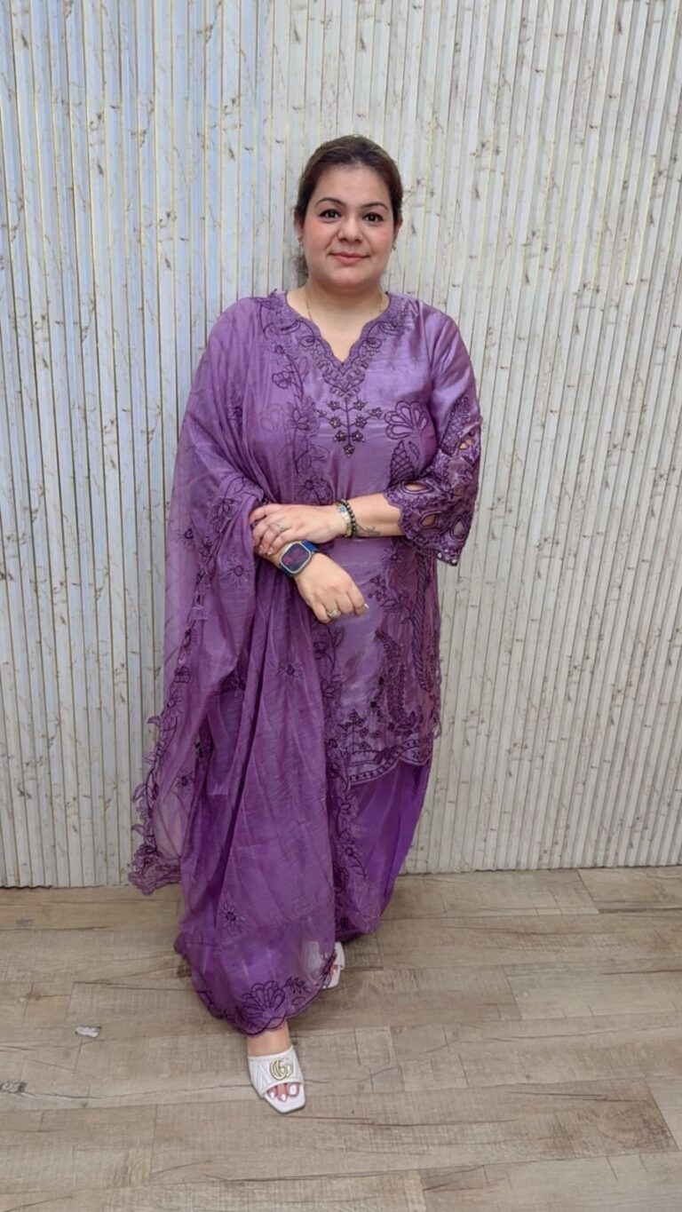designer pure muslin cotton suit 342
