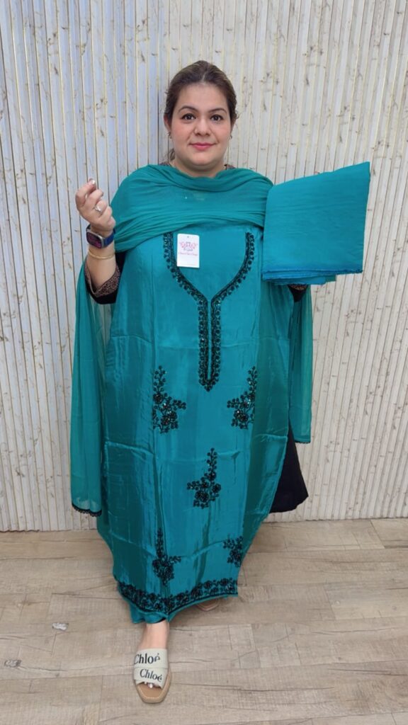 designer pure cotton readymade suit ccc352