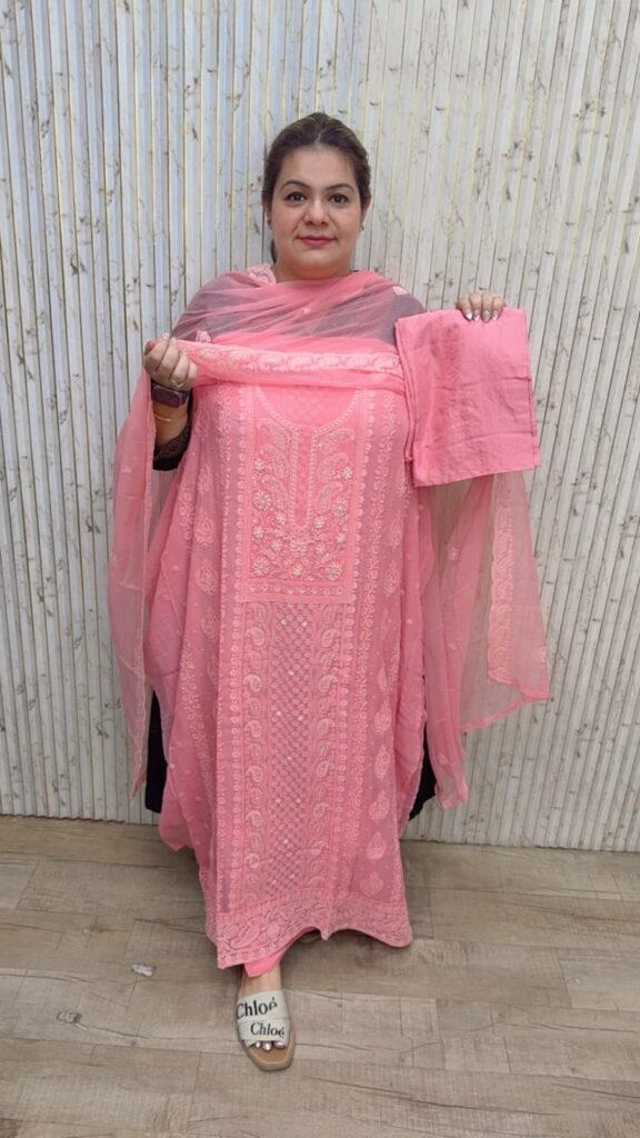 designer pure cotton readymade suit ccc352