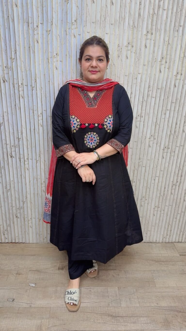 designer pure cotton readymade suit ccc352
