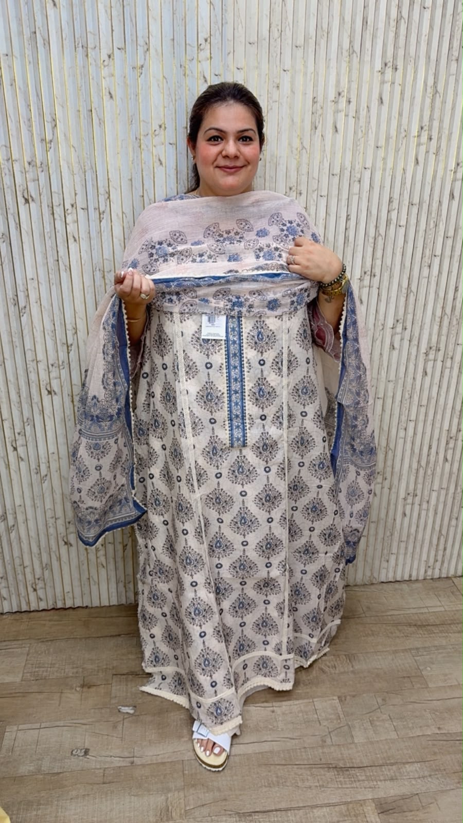 designer pure cotton suit ccc359