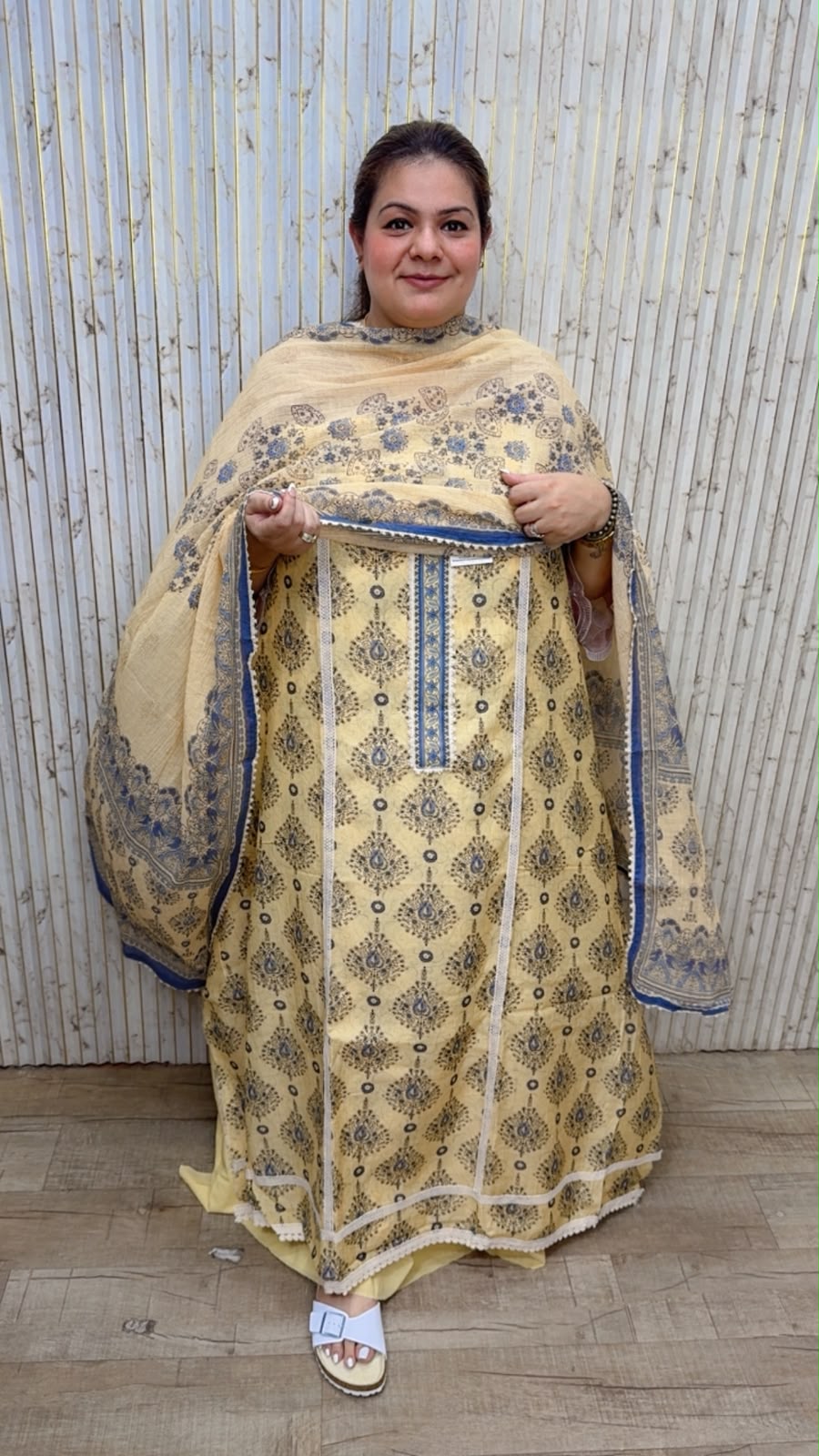 designer pure cotton suit ccc359