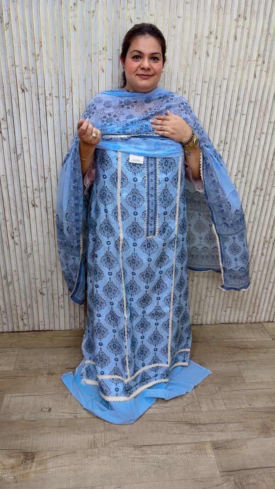 designer pure cotton suit ccc359
