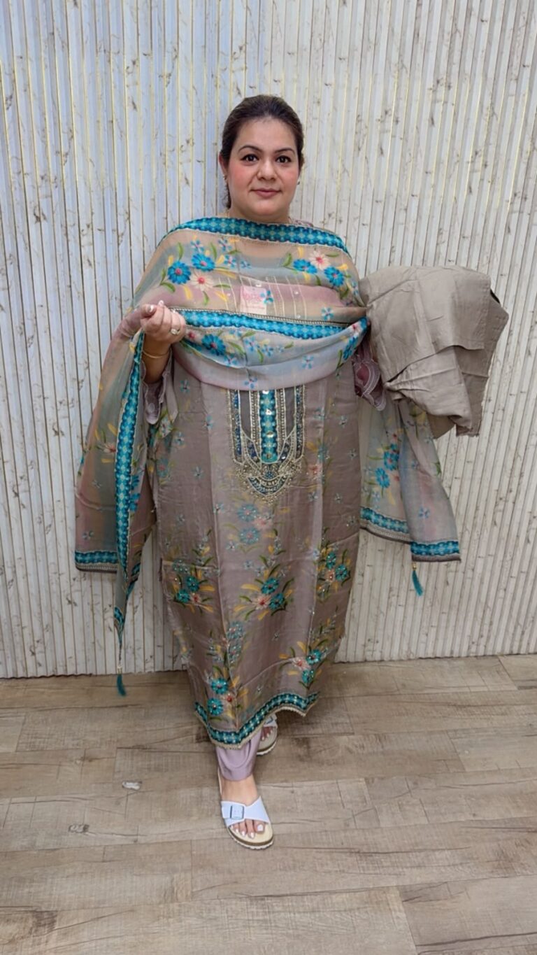 designer pure silk suit ccc363