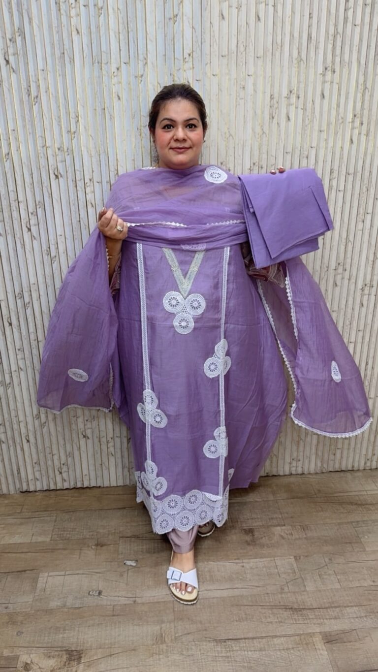 designer pure mal cotton suit ccc360