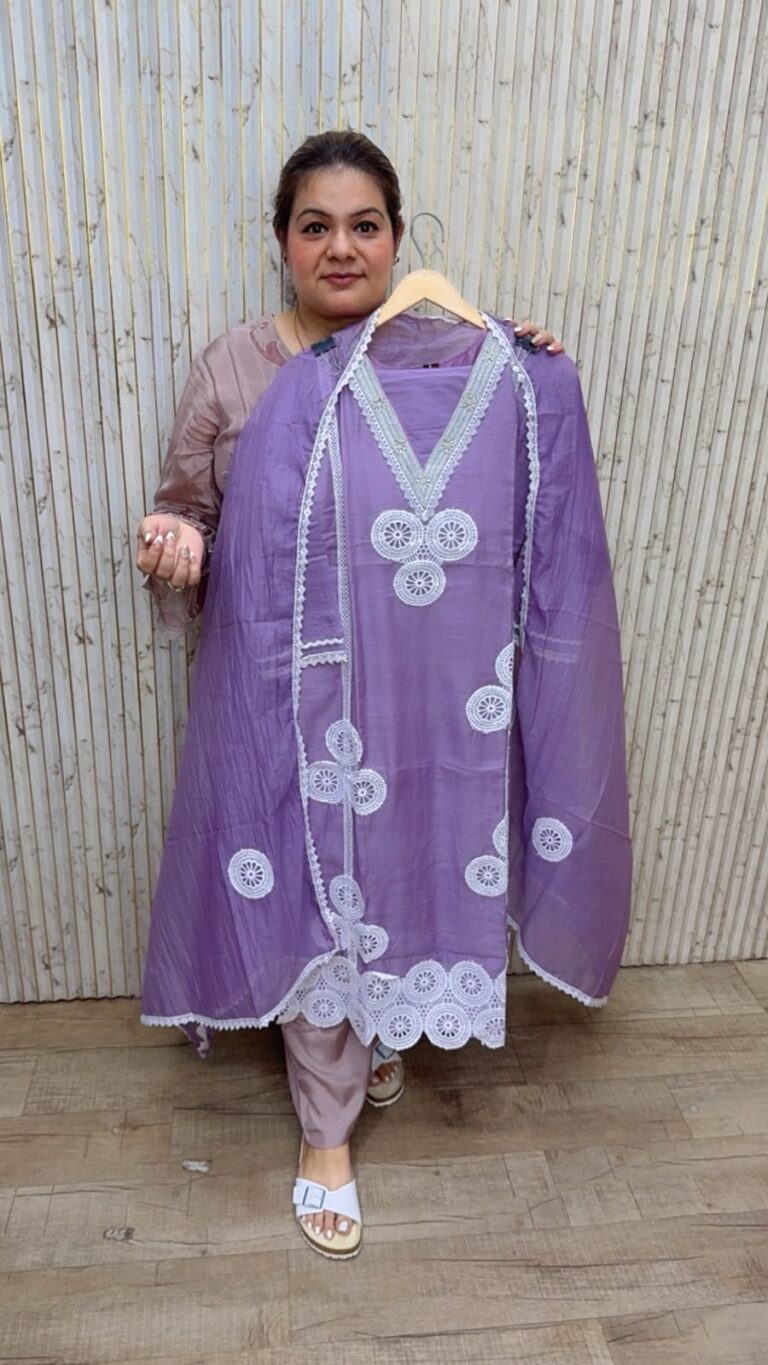 designer pure mal cotton suit ccc360