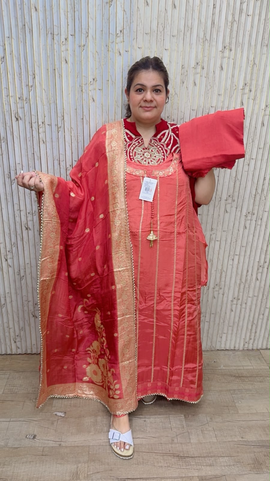 designer pure silk suit ccc366