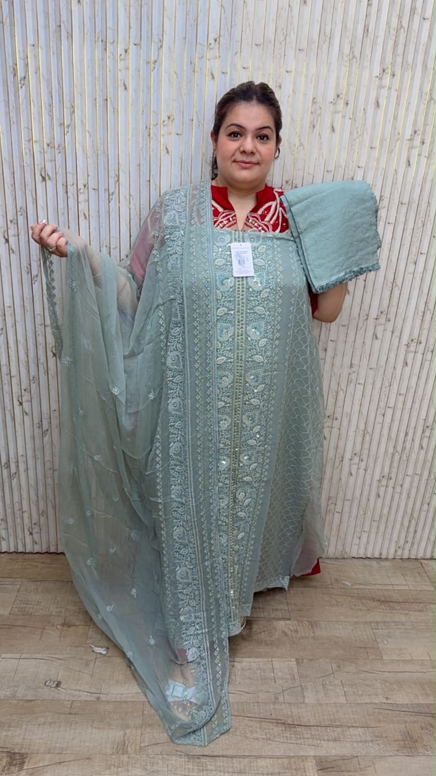 designer pure silk suit ccc366