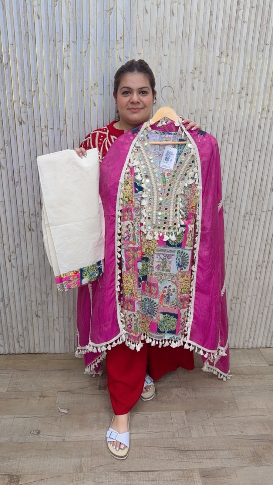 designer pure silk suit ccc366