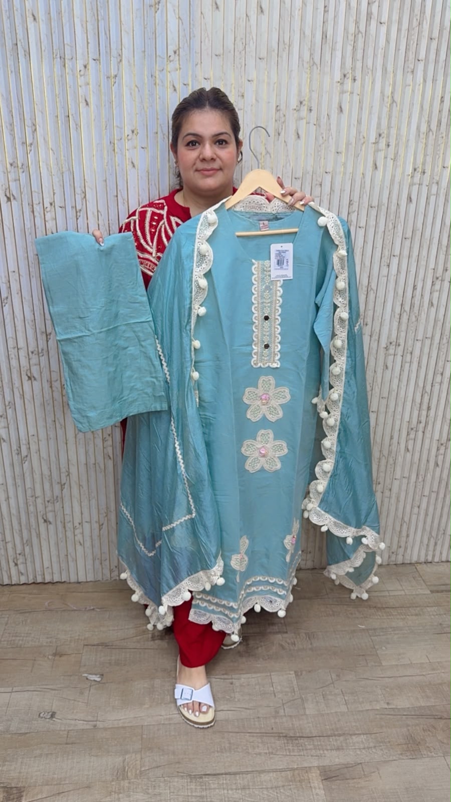 designer pure silk suit ccc366