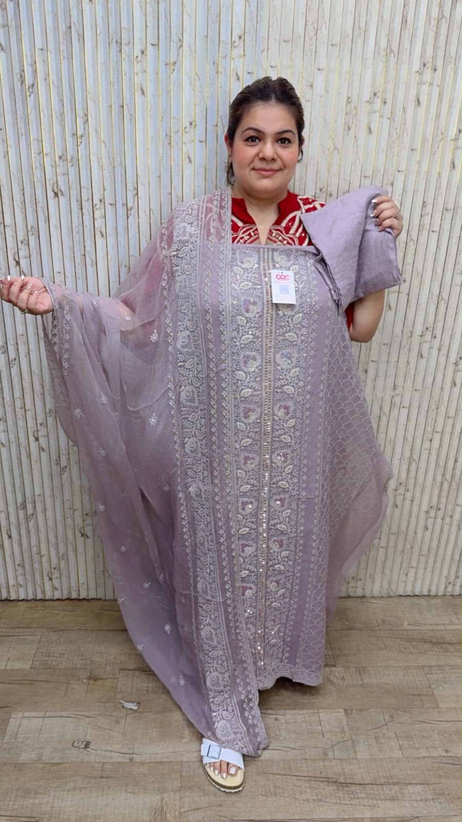 designer pure silk suit ccc366