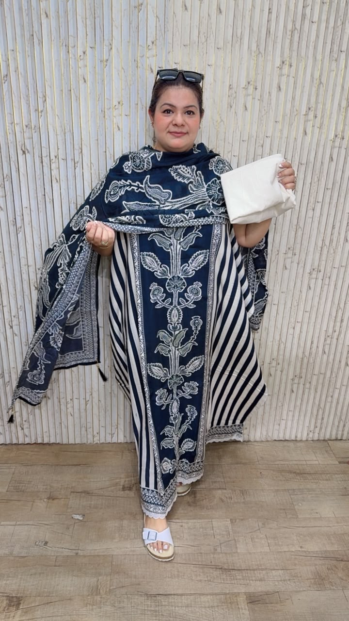 designer pure mal cotton suit ccc374