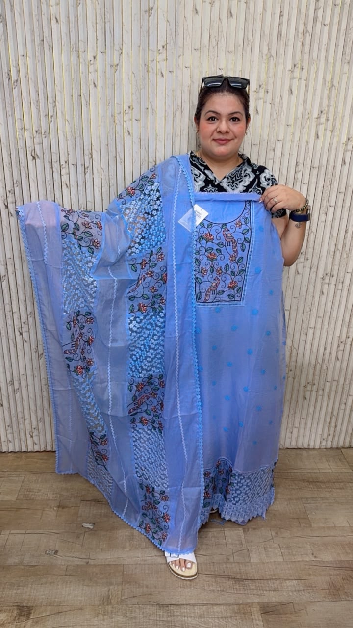 designer pure mal cotton suit ccc374