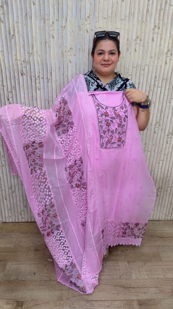 designer pure mal cotton suit ccc374