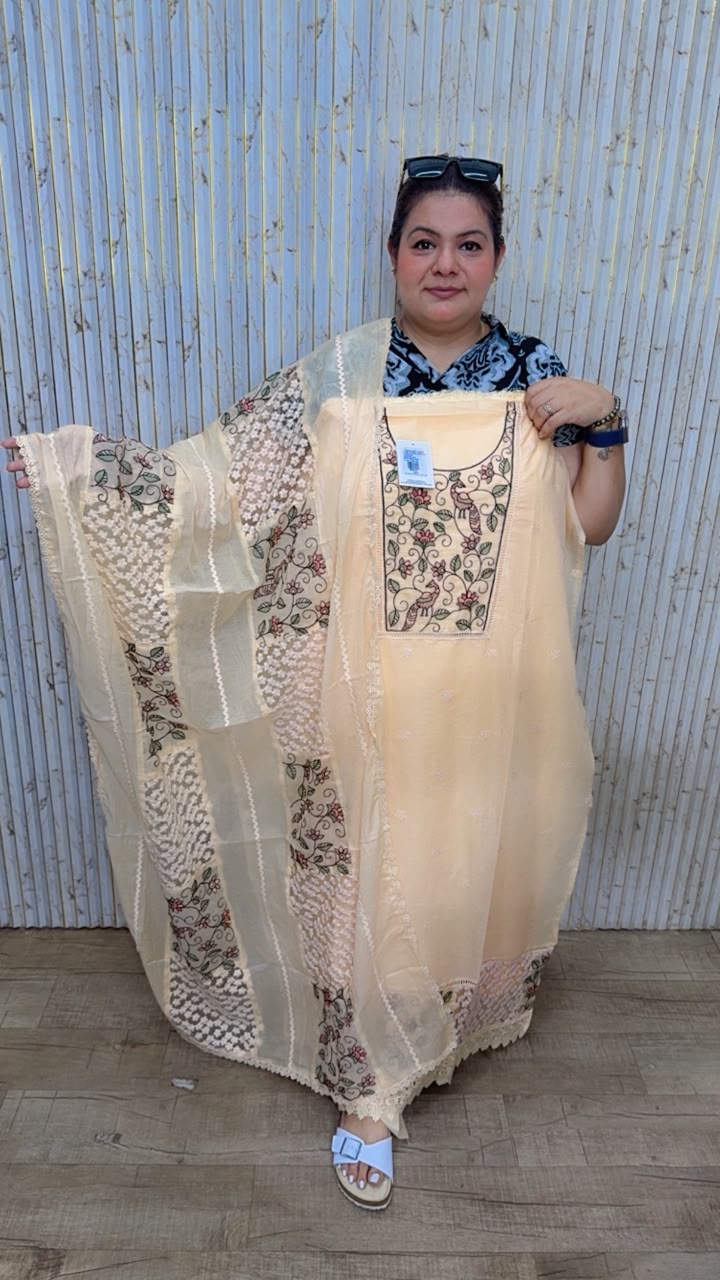 designer pure mal cotton suit ccc374