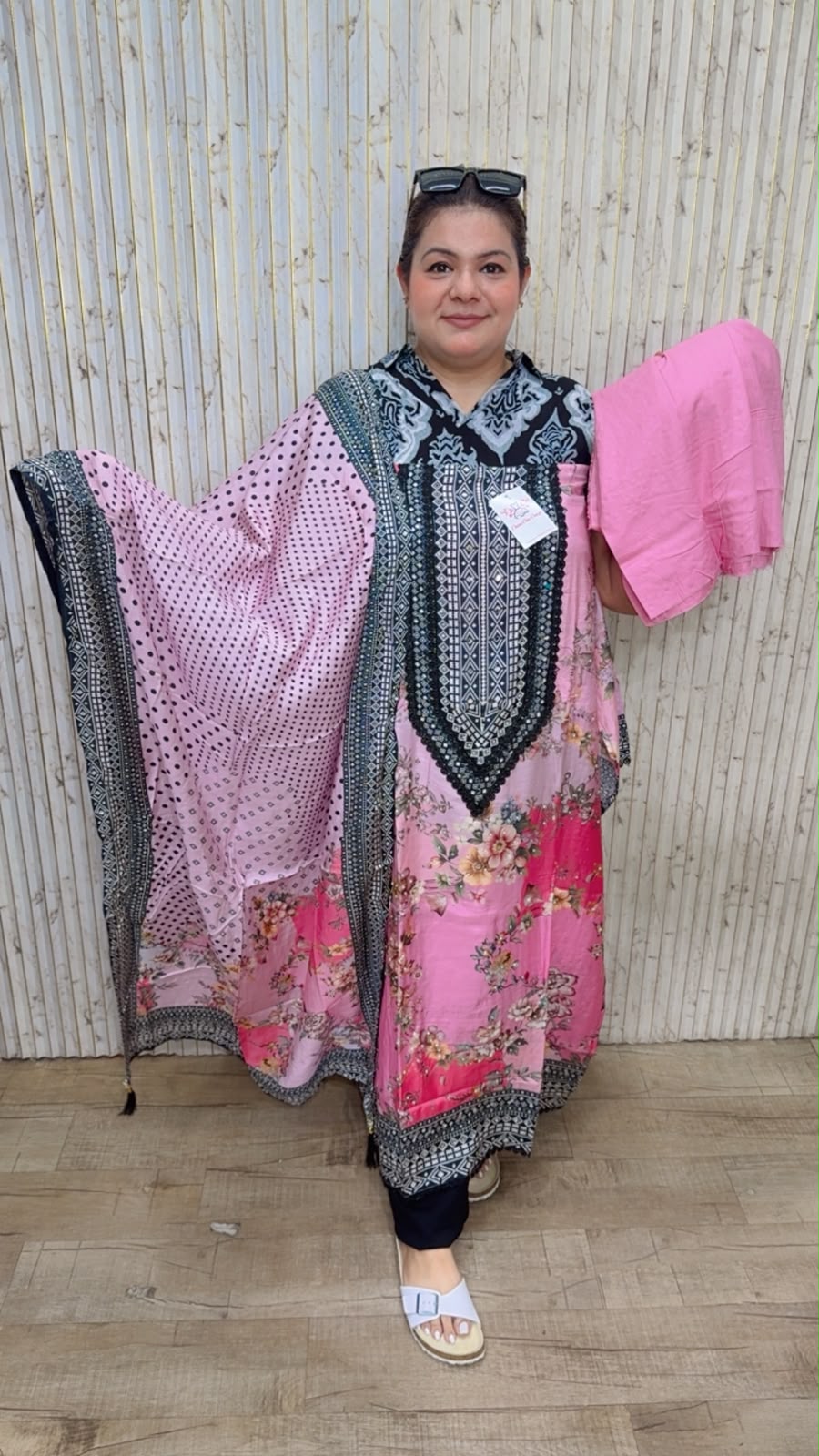 designer pure mal cotton suit ccc374