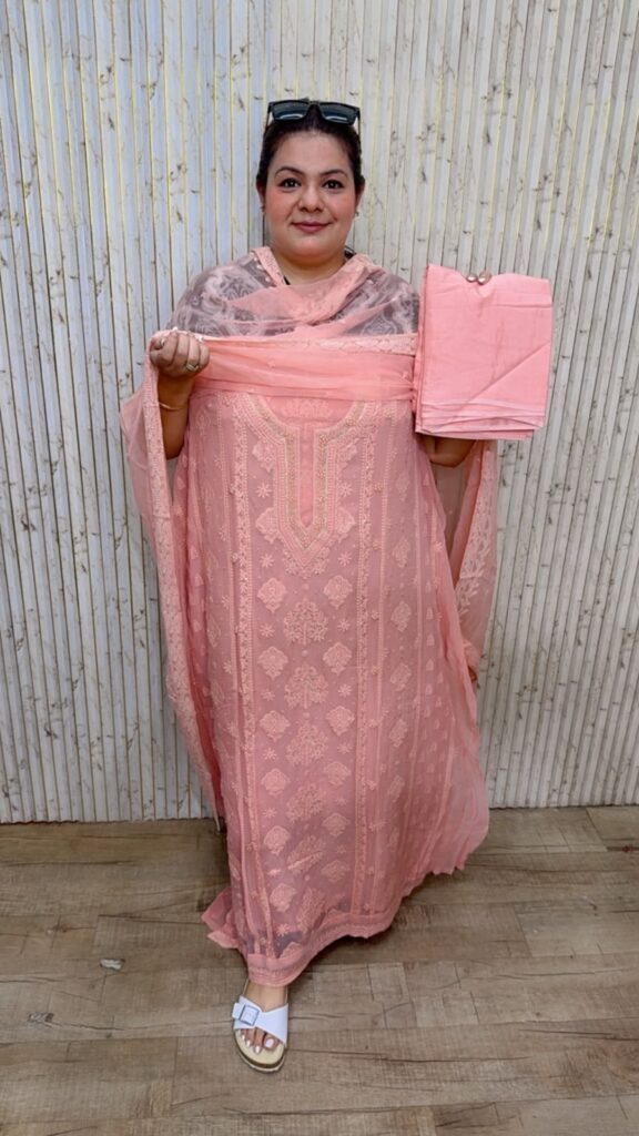 designer pure mal cotton suit ccc374