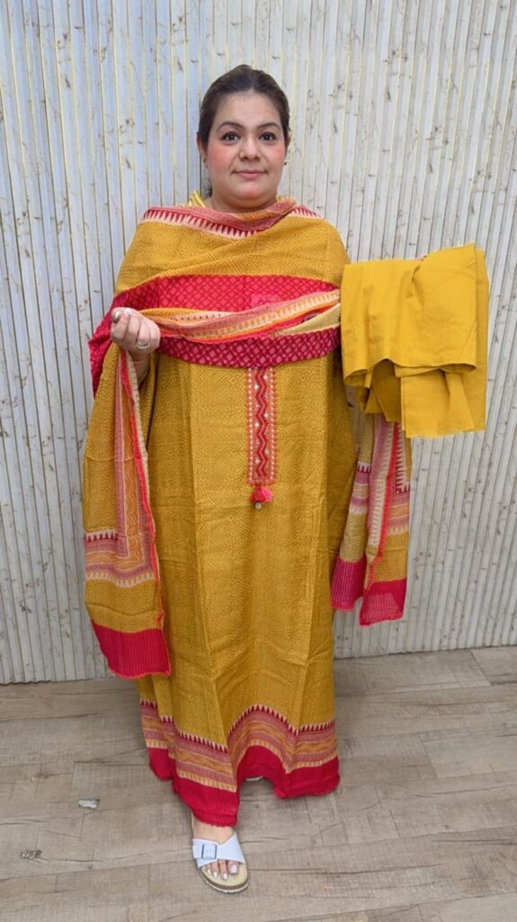 designer pure organza suit ccc384