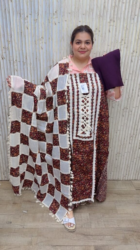 designer pure mal cotton suit ccc388