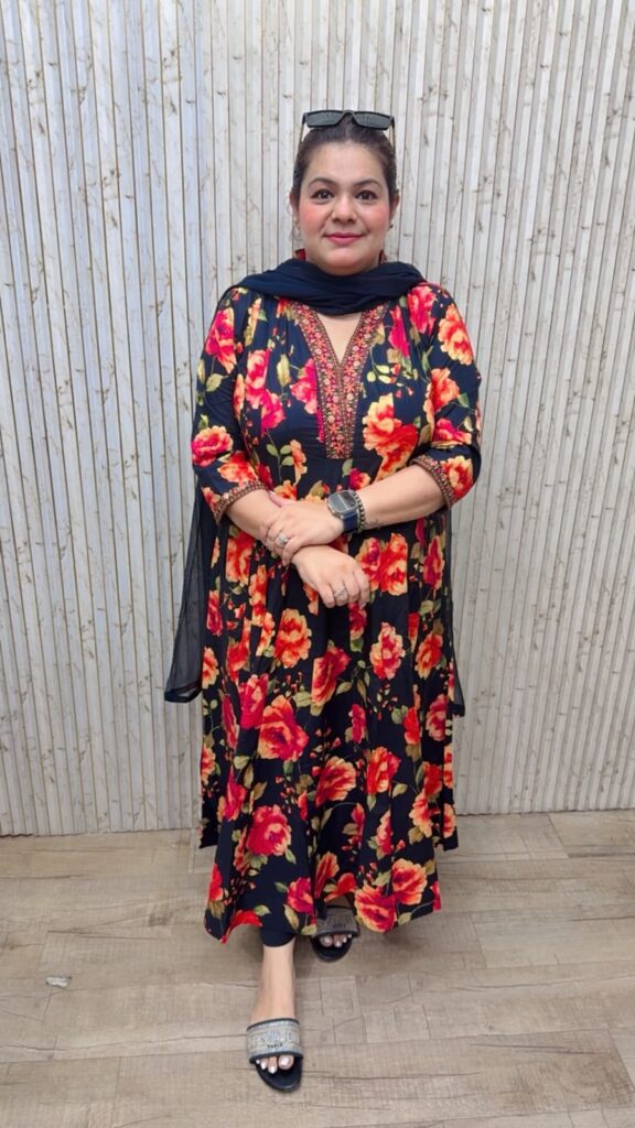 designer pure cotton stitched suit ccc398
