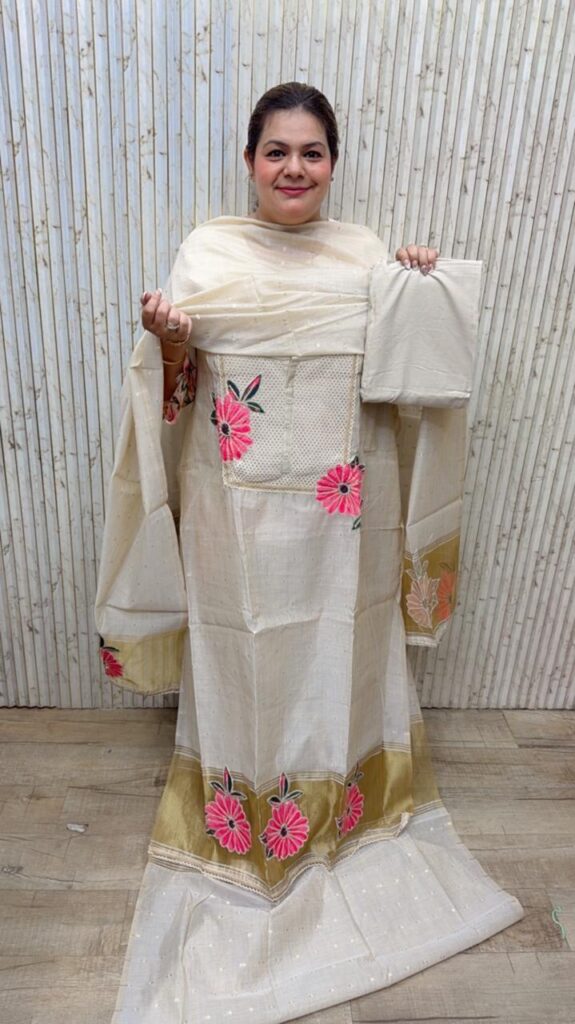 designer jamdani suit ccc410