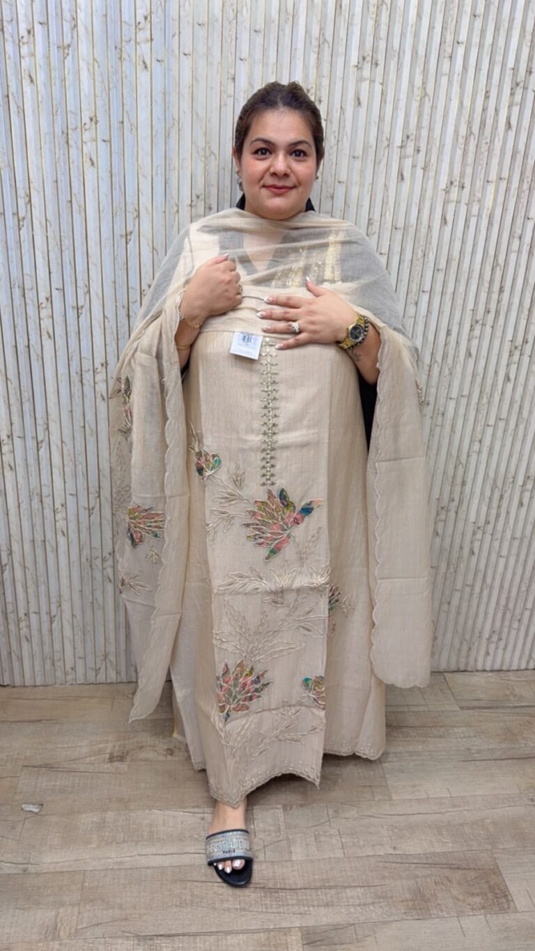 designer pure maheshwari silk suit ccc432